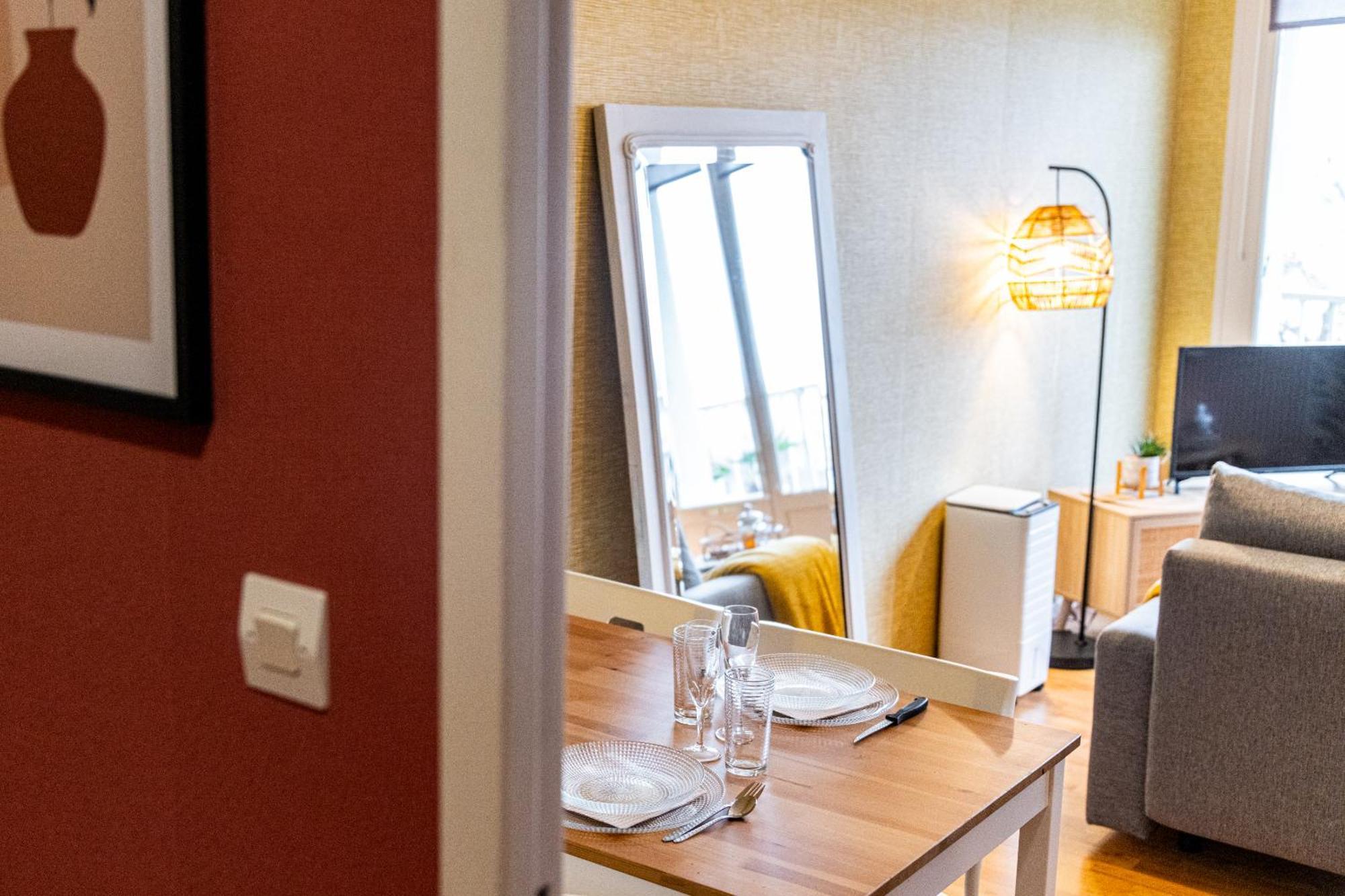 Appartement Parking Dijon Proche Centre Wilson Exterior foto